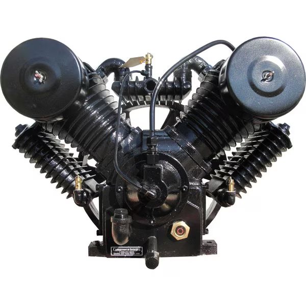 Cast Iron, Two Stage, 28-45Cfm@175Psi Disc & Spring Valve Comp., Ca2-U, Industrial Gold, Mfr#: CA2-U